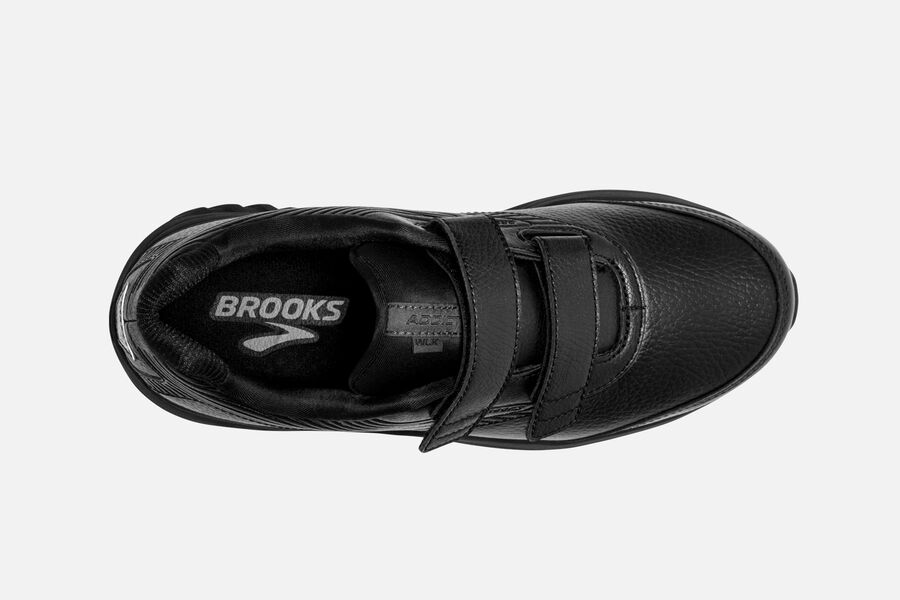 Addiction Walker V-Strap 2 Brooks Running Shoes NZ Womens - Black - SLNBWT-759